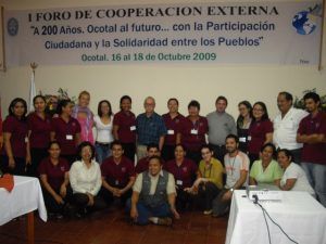 Recibimiento institucional de los cooperantes. Foto S.E.