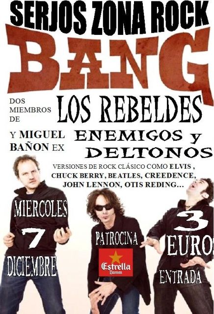 Bang presenta su primer disco en Serjos Zona Rock Monzón