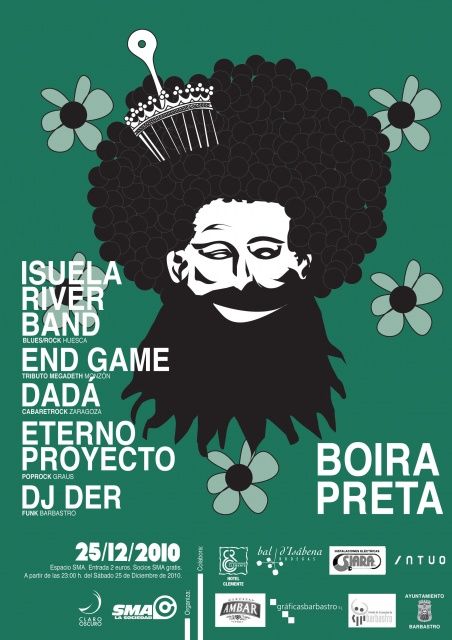 Música y batukada: Tercera edición del festival navideño de Barbastro “Boira preta”