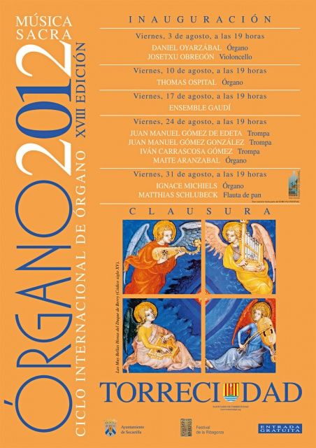 Arranca el XVIII Ciclo Internacional de Órgano «Música Sacra» de Torreciudad