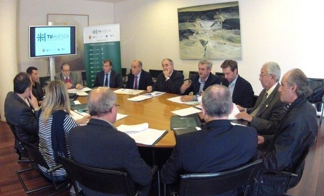 El presidente de TuHuesca, Roberto Pac, explica los proyectos en los que trabaja la sociedad