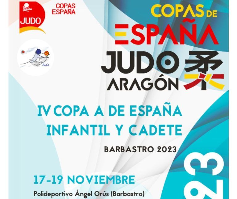 Este fin de semana Barbastro sede IV Copa A de España de Judo Infantil y Cadete