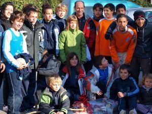 Participantes en el Cross del Turrón. Foto S.E.