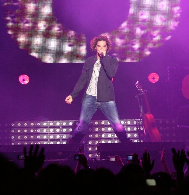 Pasión por David Bisbal ante su actuación en Barbastro