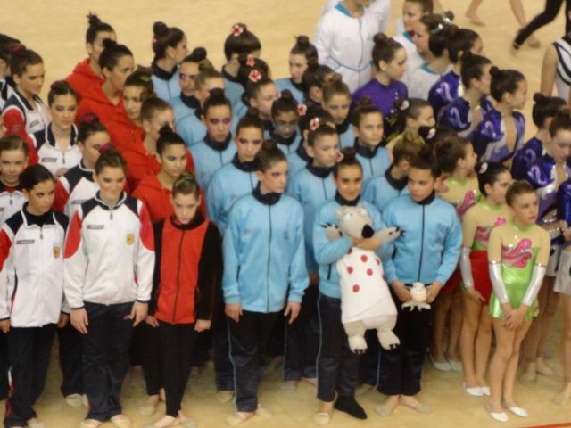Gimnasia Rítmica: Inmejorables resultados del Club 2000 Barbastro en Teruel