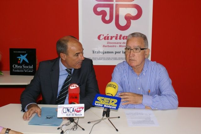 La Caixa aporta 9.200 euros para el centro de taller de Nazaret de Cáritas Barbastro – Monzón