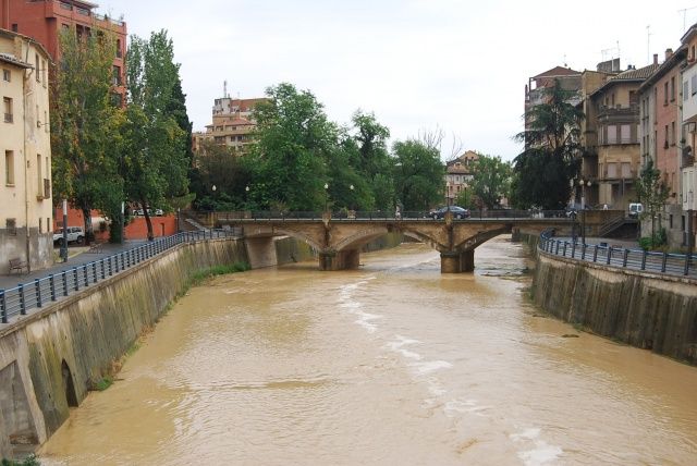 La intensa lluvia retrasa la vendimia en el Somontano