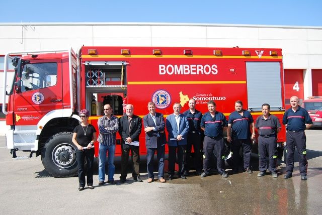 El Parque de Bomberos del Somontano amplia efectivos