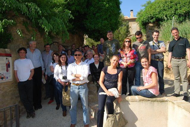 Grupo de andaluces que visitó el Parque recientemente.