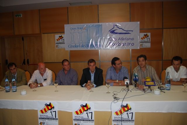 El XVII Medio Maratón “Ruta Vino Somontano” espera llegar al millar de participantes