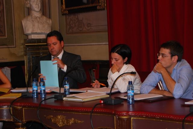 Huerta Maza Barbastro Concejales del PP. Foto Ronda Somontano.