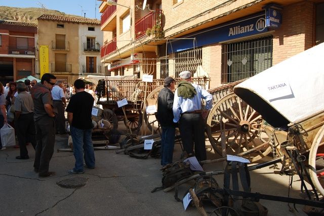 Feria Artesanía Alcolea Exposición de carruajes. Foto JLP.