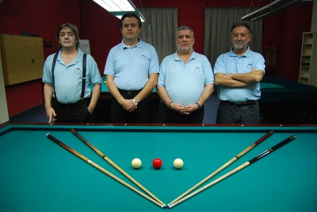 Doble victoria de la SMA para alcanzar el segundo puesto en la Liga aragonesa de billar de tres bandas