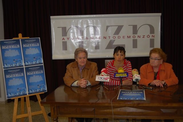 Más de 400 personas participarán este sábado en Monzón en el XIII Encuentro de Encaje de Bolillos