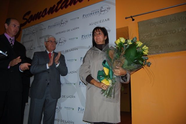 La Cooperativa Somontano de Sobrarbe y Bodega Pirineos rinden un emotivo homenaje al que fuera su presidente José Alberto Lacoma