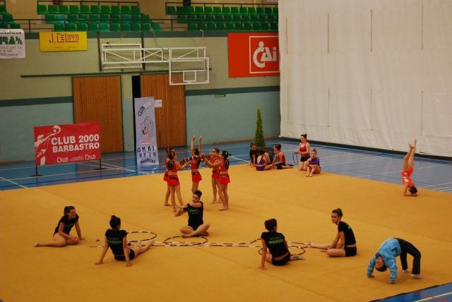 Unas 240 gimnastas participarán en el VIII torneo San Ramón de Barbastro