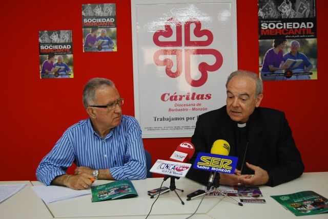 Cáritas Diocesana Barbastro – Monzón aumentó en 2009 un 50% la asistencia a personas con respecto a 2008