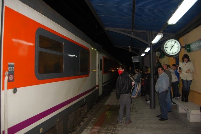 UGT solicita al Ministerio de Fomento que defina su postura sobre la posible línea de cercanías Lleida-Almacellas-Binéfar-Monzón cercanías monzon tren