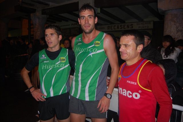 Dominio oscense en la San Silvestre de Barbastro, pasada por agua