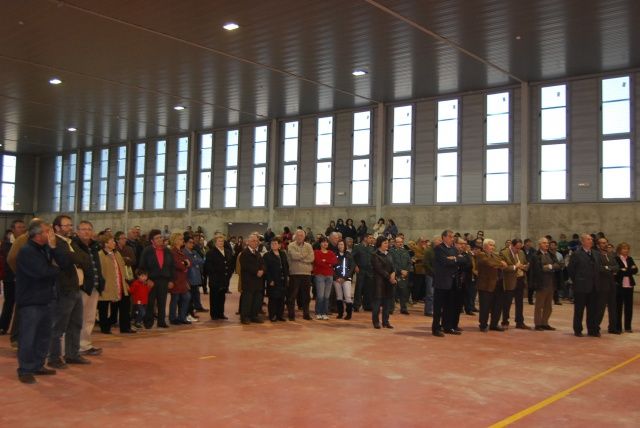 Albalate de Cinca inaugura su primer pabellón polideportivo