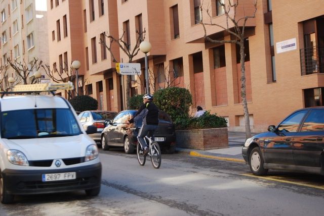 Surge una plataforma ciudadana para promocionar el uso de la bicicleta en Barbastro bicicleta Barbastro