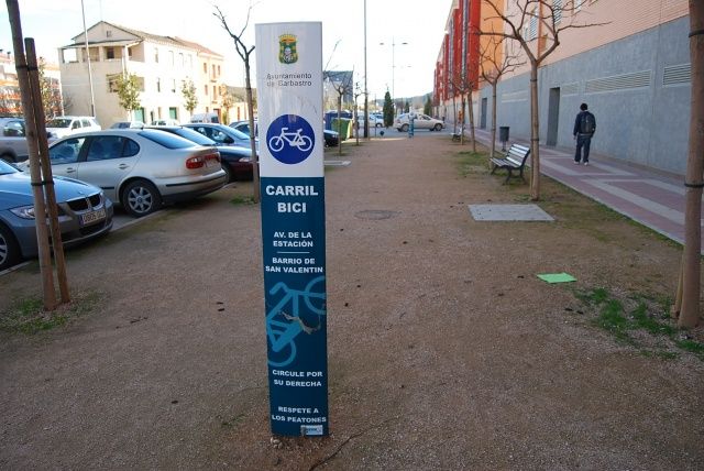 plataforma Barbastro en Bici