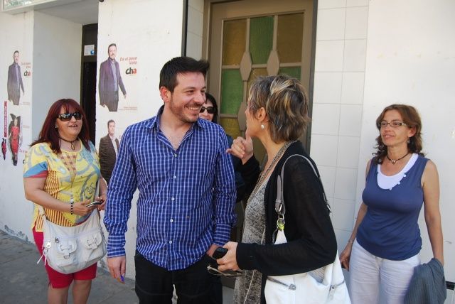 CHA se presenta en Barbastro como una fuerza honrada que luchará contra la corrupción