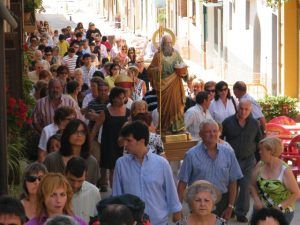 San Joaquín volverá a salir a la calle. Foto S.E.