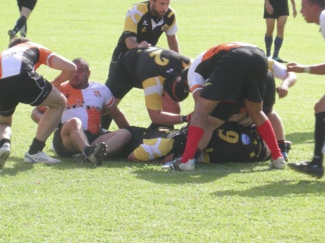 Jaca se lleva el primer torneo de Rugby del Somontano de Laluenga