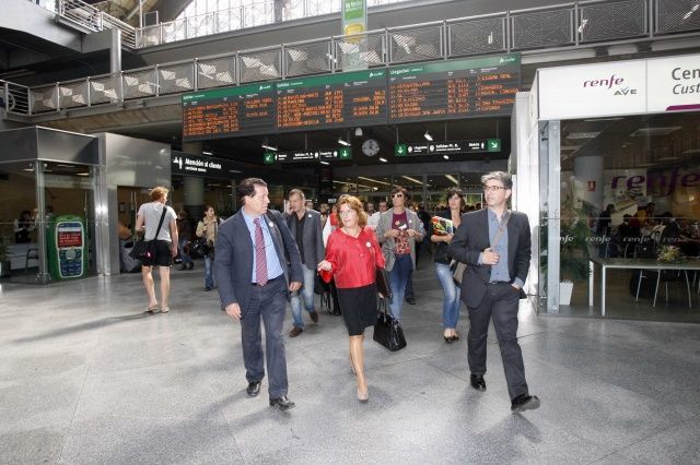 La consejera Broto muestra su satisfacción por la preselección de Zaragoza para optar a ser Capital Europea de la Cultura 2016