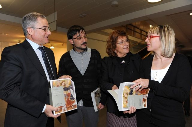 La consejera de Educación, Cultura y Deporte ha presentado el libro “Aragón Patrimonio Cultural Restaurado 1984/2009”