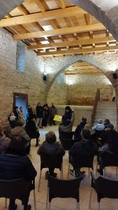 El Barrio San Joaquín de Barbastro descubre el patrimonio estadillano