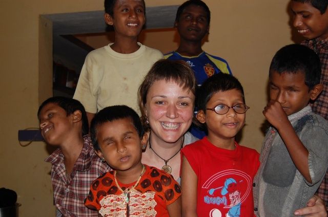 Ewa Fañanás, una montisonense humanitaria en India