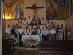 Cofrades del Santo Cristo, Alcolea de Cinca. Cofrades del Santo Cristo de los Milagros, Alcolea de Cinca.