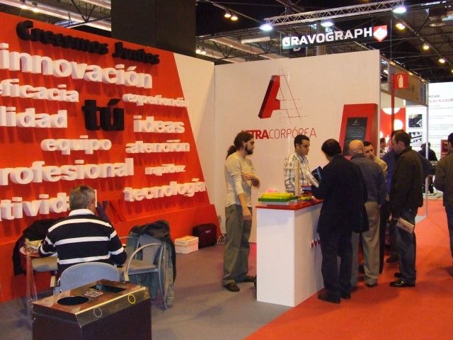 La empresa “Rami 1958” de Barbastro, como referente nacional en la feria Viscom Sign de Madrid