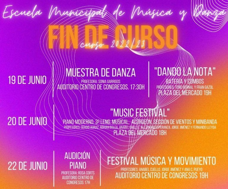 Fin de curso en la Escuela Municipal de Música y Danza de Barbastro
