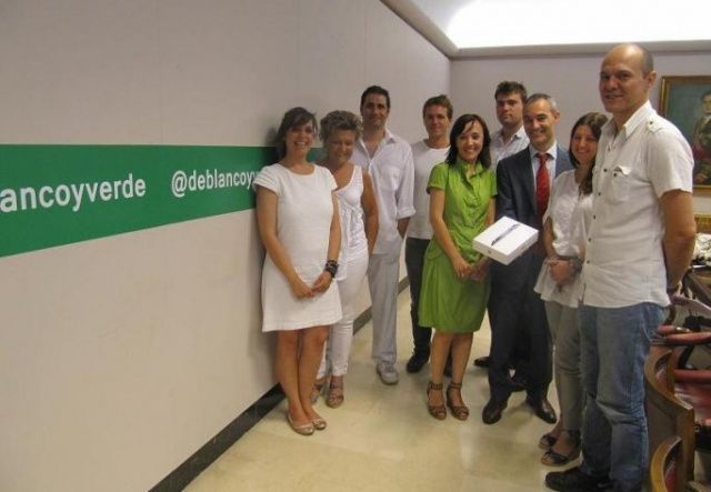 Noticias Campaña @deblancoyverde para promocionar las fiestas de San Lorenzo
