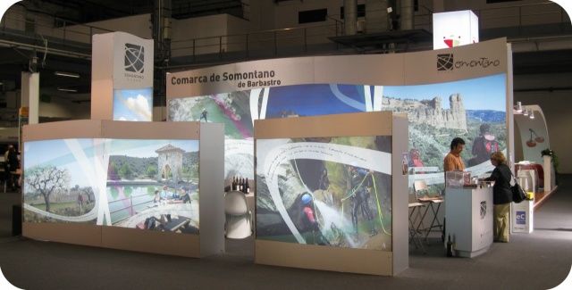 La marca turística Guara Somontano se promociona en la Feria de San Miguel de Lérida