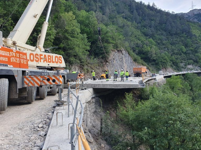Afectación al tráfico en la carretera N-260 por las obras en el tramo Congosto de Ventamillo – Campo, valoradas en más de 75 millones de euros