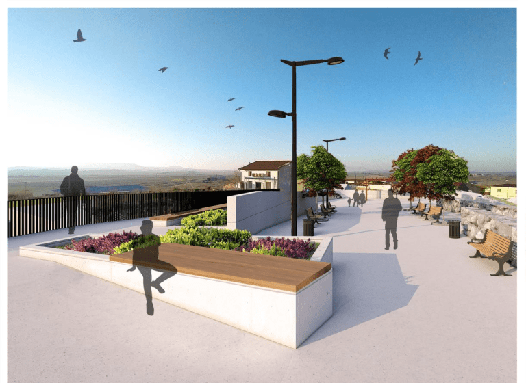 Las obras de urbanización de un nuevo parque-mirador en Selgua ya tienen adjudicatario