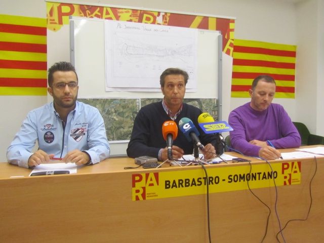 El PAR pide al Ayuntamiento de Barbastro que negocie con SEPES las condiciones de venta de suelo industrial en el polígono Valle del Cinca
