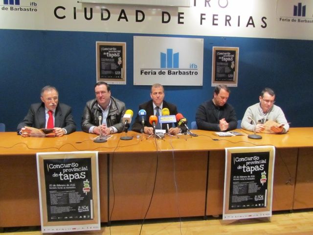 Los mejores restaurantes de Huesca compiten en Barbastro por la mejor tapa