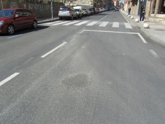 CHA reclama una mejor actuación en avenida Ejército Español de Barbastro a carreteras de la DGA