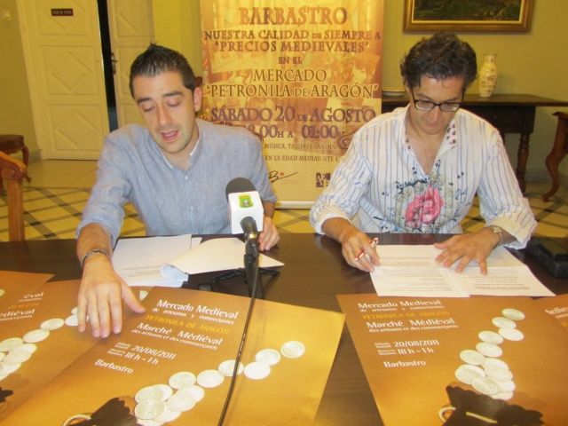 El comercio y los artesanos de Barbastro participarán en la II Feria Medieval ‘Petronila de Aragón’