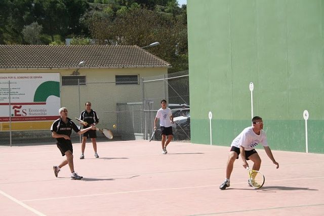 Frontenis: Suspendidos varios partidos de la liga del Somontano por las lluvias torrenciales del pasado sábado