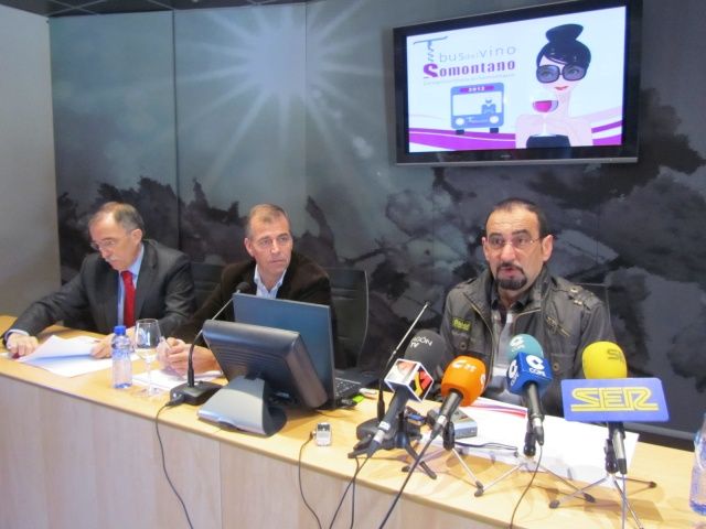 El Bus del Vino fomentará el enoturismo en el Somontano desde marzo a octubre