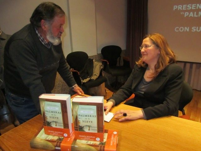 Luz Gabás, en la Uned de Barbastro