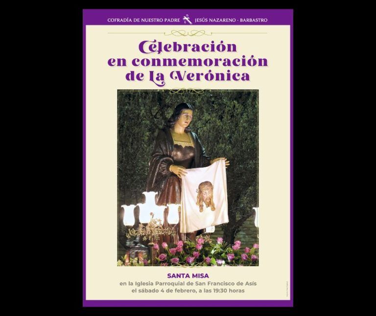 Eucaristía en conmemoración de La Verónica en Barbastro