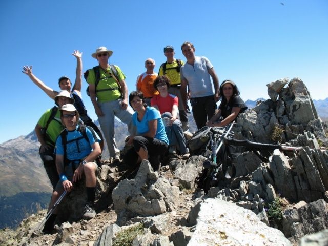 Vuelta de los montañeros de Monzón por el Midi d’Ossau