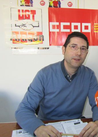 Miguel Ángel Colomina, secretario comarcal de UGT en Barbastro, nuevo presidente del Foro Económico y Social del Somontano Miguel Ángel Colomina